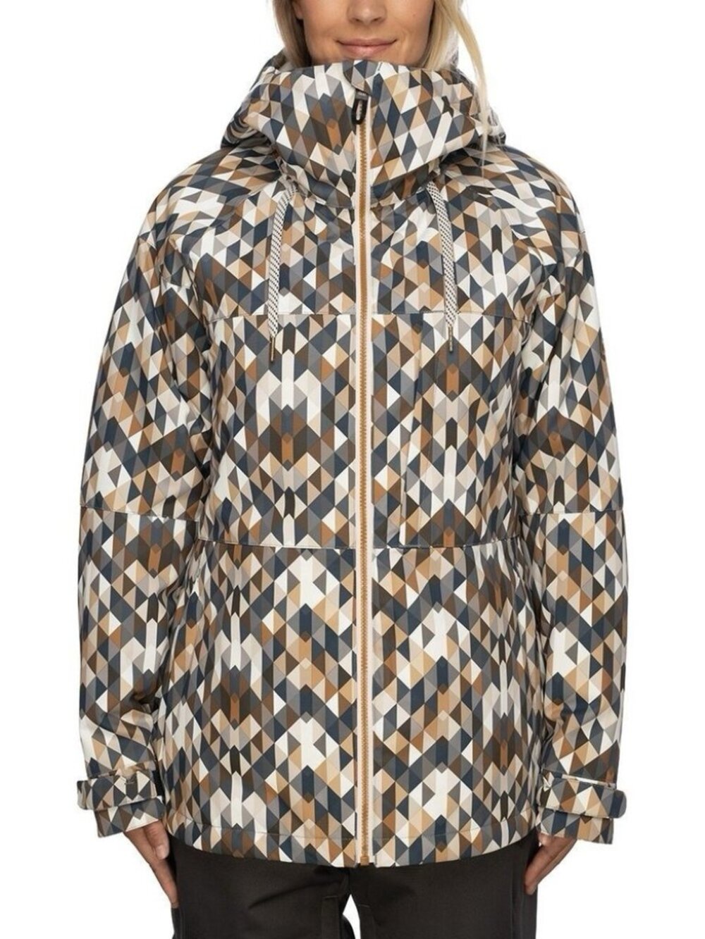 686 | Athena Insulated Snowboard Ski Jacket | Golden Brown | Medium | $220